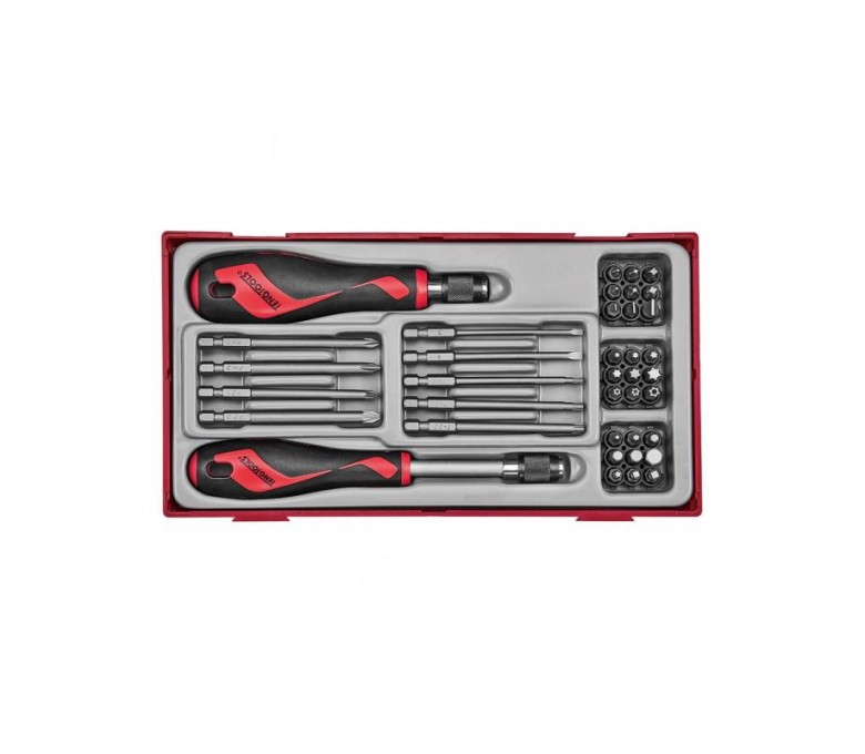 TENG TOOLS ZESTAW BITÓW TTMDQ38 + 2 RĘKOJEŚCI 269900106