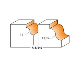 CMT FREZ HM R=4 D=28,7 I=11,5 S=8 940.270.11