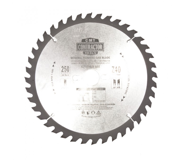 CMT PIŁA D=250 K=2.4/1.8 F=30 Z=40 ATB K25040M-X05