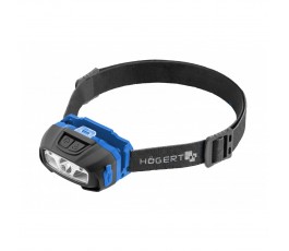 HOGERT LAMPA CZOŁOWA LED USB 6-FUNKCYJNA Z CZUJNIKIEM RUCHU HT1E421