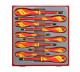 TENG TOOLS ZESTAW 10 WKRĘTAKÓW 1000V TTDV910N 174390104