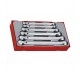 TENG TOOLS 6-ELEMENTOWY ZESTAW KLUCZY NASADOWYCH PRZEGUBOWYCH CRV TT6506 8X9-18-19 73000101