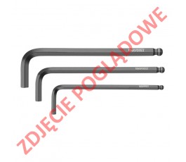 TENG TOOLS KLUCZ TRZPIENIOWY 6-KĄTNY Z KULISTĄ GŁÓWKĄ 2.5MM CRMO 231750308