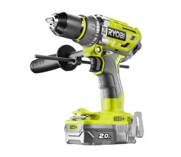 RYOBI AKUMULATOROWA WIERTARKO-WKRĘTARKA UDAROWA 18V R18PD7-220B + 2 AKUMULATORY 2AH + ŁADOWARKA + WALIZKA 5133004295