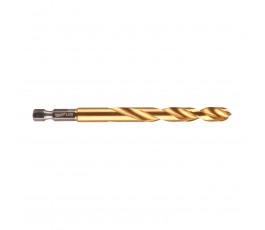 MILWAUKEE WIERTŁO DO METALU SHOCKWAVE HSS-G TIN 8.5x72x114MM Z UCHWYTEM HEX 48894720