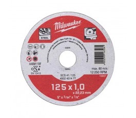 MILWAUKEE TARCZA DO CIĘCIA METALU 1x125MM CONTRACTOR SCS 41/125 4932451478