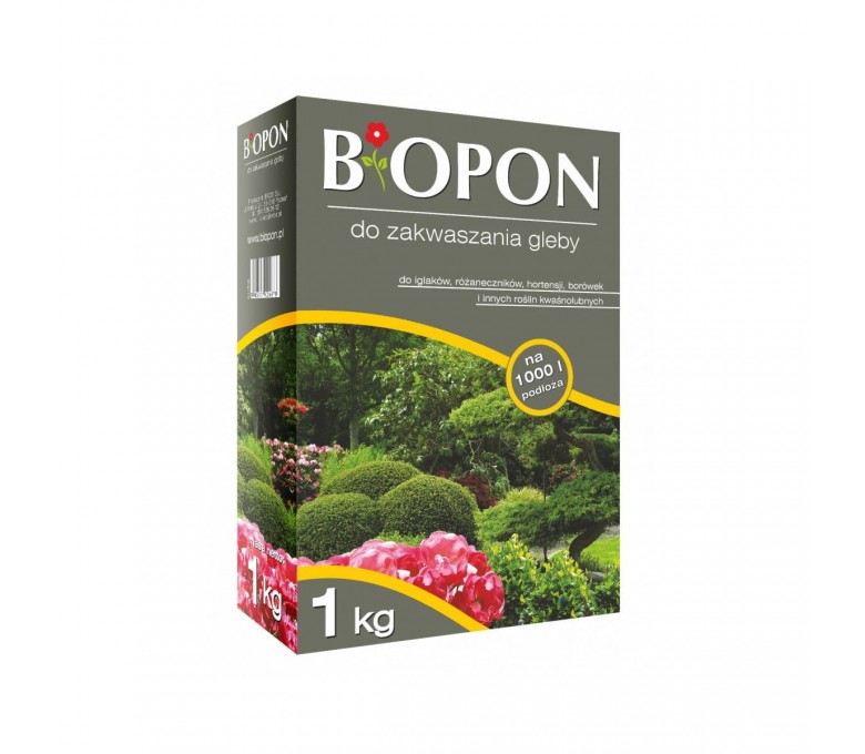 BIOPON PREPARAT ZAKWASZAJĄCY GLEBĘ 1 KG C06050100008