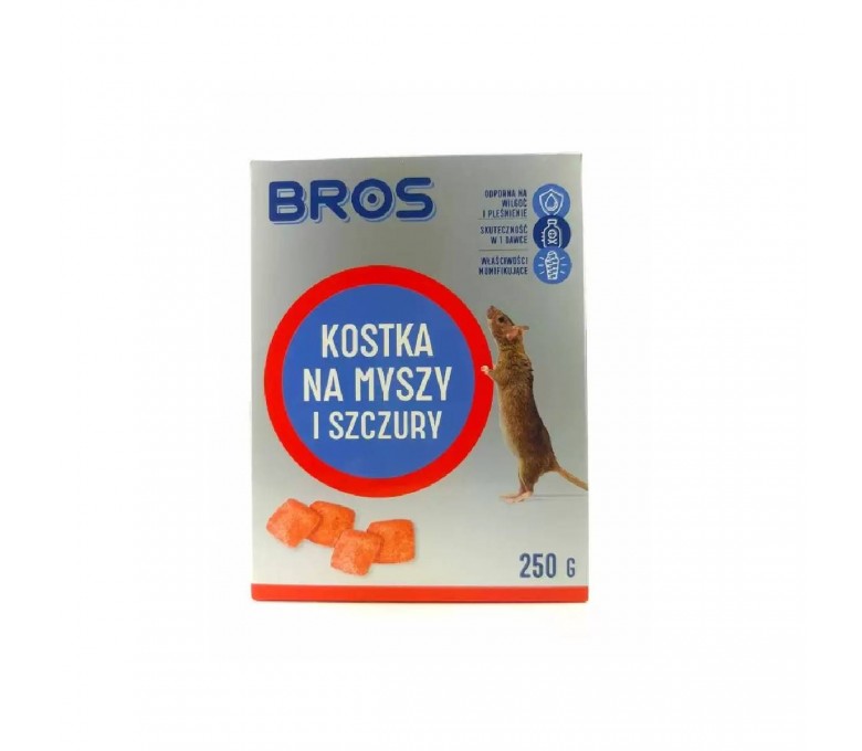 BROS KOSTKA NA MYSZY 250G I SZCZURY C06040000004