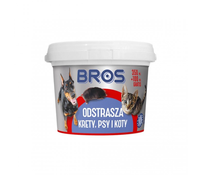 BROS ODSTRASZA KRETY, PSY, KOTY 350ML +100ML GRATIS C06040300034