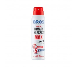 BROS SPRAY NA KOMARY I KLESZCZE 90ML MAX C06040200102