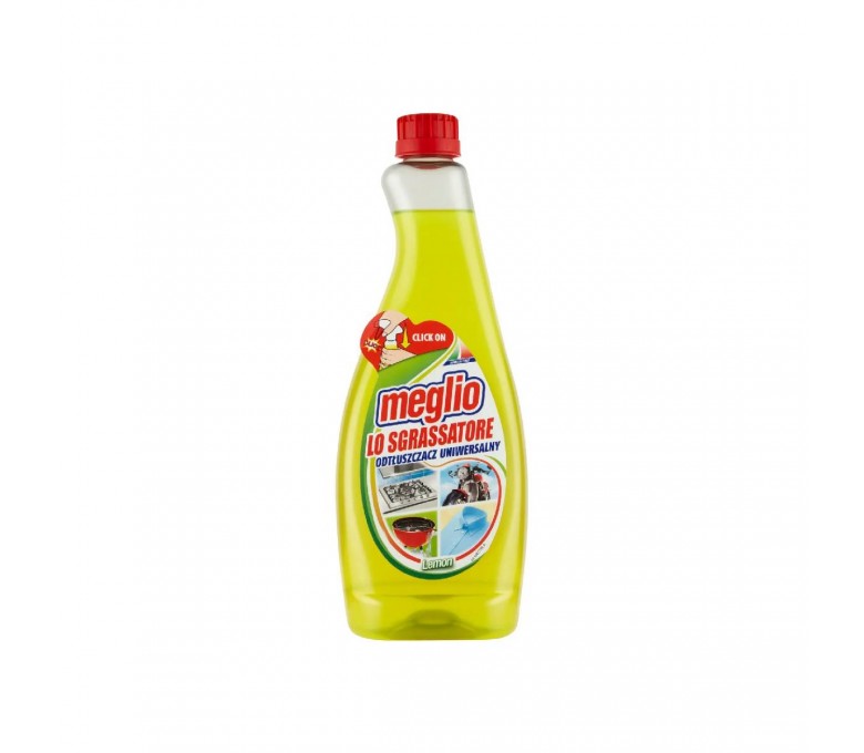 MEGLIO PŁYN DO ODTŁUSZCZANIA 750ML ZAPAS NABŁYSZCZAJĄCY LEMON C02110000003