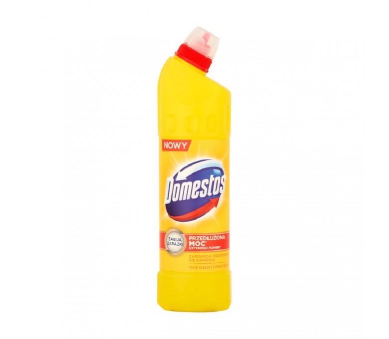 DOMESTOS PŁYN PRZEDŁUŻONA MOC 0,75L CITRUS ŻÓŁTY C13010000040