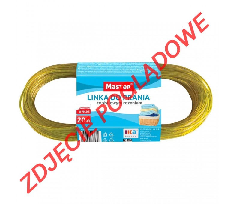 MASTER LINKA DO BIELIZNY 20M POWLEKANA ZE STALOWYM RDZENIEM C10150000005