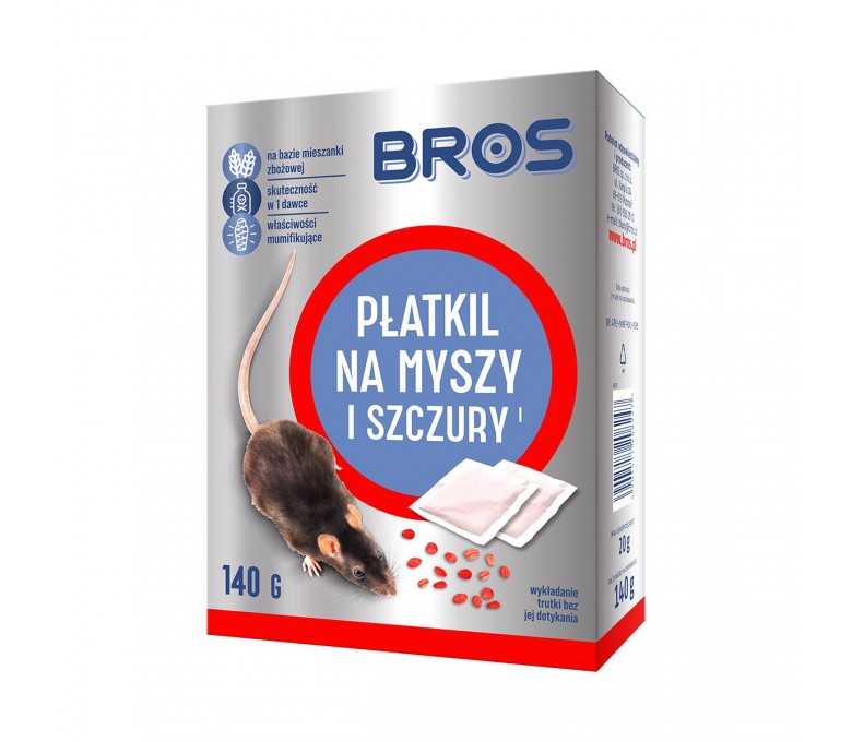 BROS PŁATKI NA MYSZY I SZCZURY