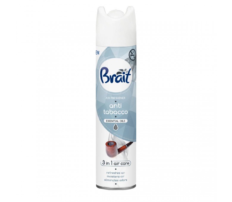 BRAIT ODŚWIEŻACZ POWIETRZA SPRAY ANTITABACCO 300ML C11010000349