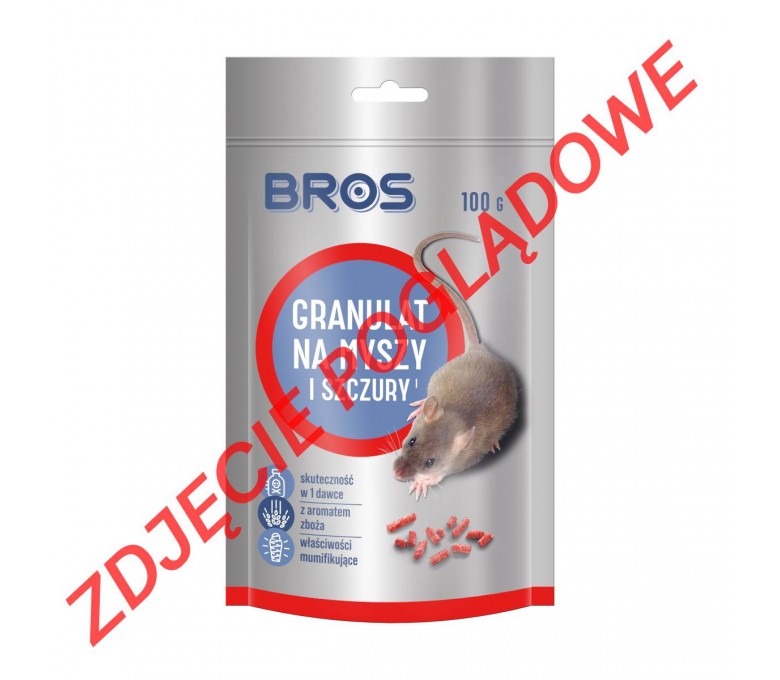 BROS GRANULAT NA MYSZY I SZCZURY 100G C06040100112