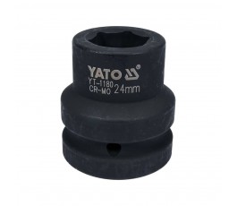 YATO NASADKA UDAROWA 1'' 24MM CRMO YT-1180