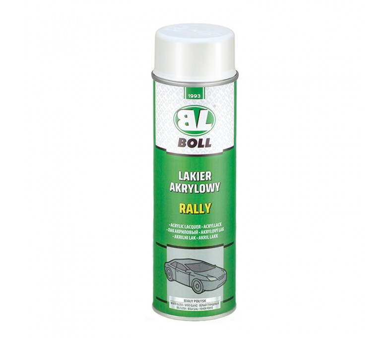 BOLL LAKIER AKRYLOWY BIAŁY POŁYSK SPRAY 500ML 0010127