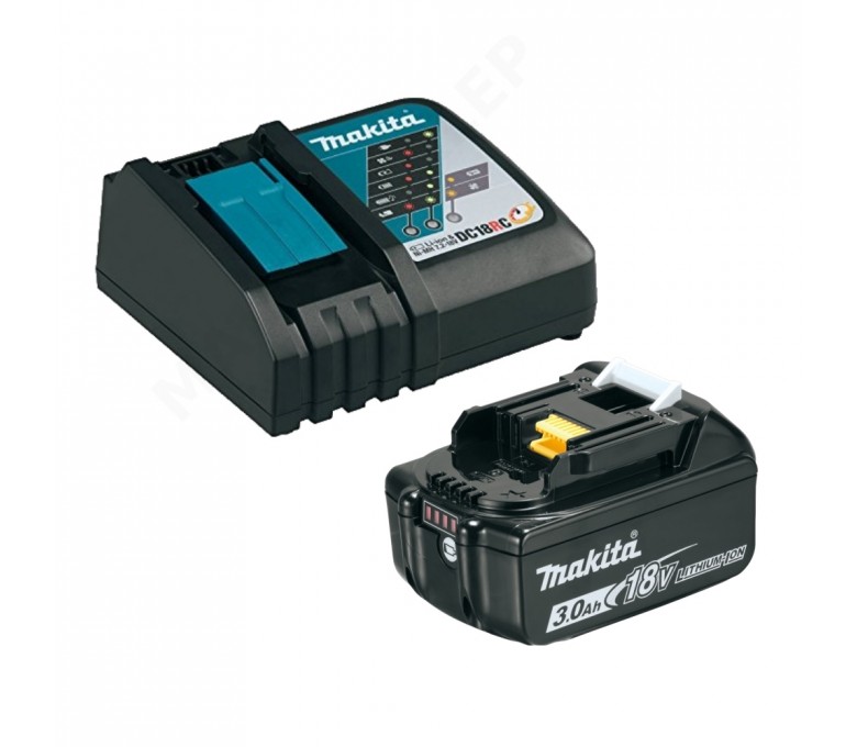 MAKITA ZESTAW ZASILAJĄCY 18V 1x3AH (BL1830B + DC18RC) 191A24-4