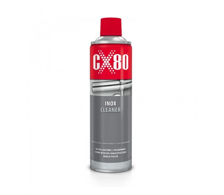 CX-80 PREPARAT DO CZYSZCZENIA I KONSERWACJI STALI KWASOODPORNEJ INOX CLEANER 500ML 830