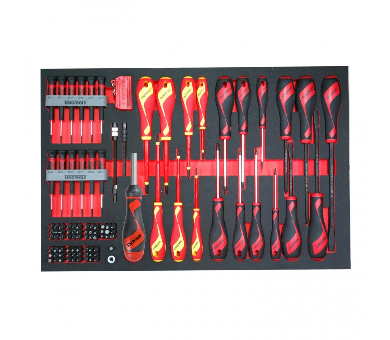 TENG TOOLS ZESTAW WKRĘTAKÓW/GROTÓW WYMIENNYCH 186160107