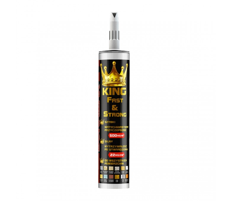 BORAMAX KLEJ HYBRYDOWY KING FAST & STRONG 290 ML KING/STRONG