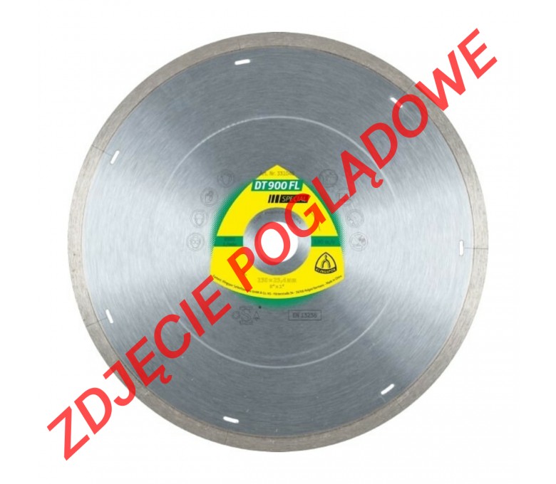 KLINGSPOR TARCZA DIAMENTOWA PŁYTKI CERAMICZNE DT 900FL 180X1,6X22,23MM 1,6X7MM 331044