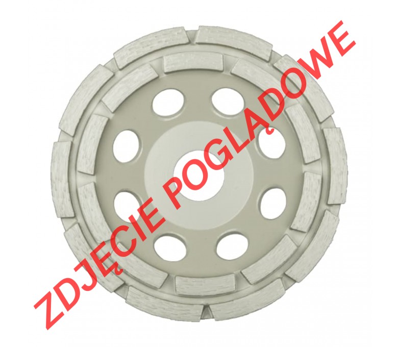 KLINGSPOR ŚCIERNCA TALERZOWA DIAMENTOWA DS 300B 180X8X22,23MM 22 SEGMENTY 8X5MM 325363