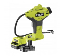 RYOBI AKUMULATOROWY KOMPRESOR 18V R18PI-120GJ + AKUMULATOR 2AH + ŁADOWARKA 18V 5133005325