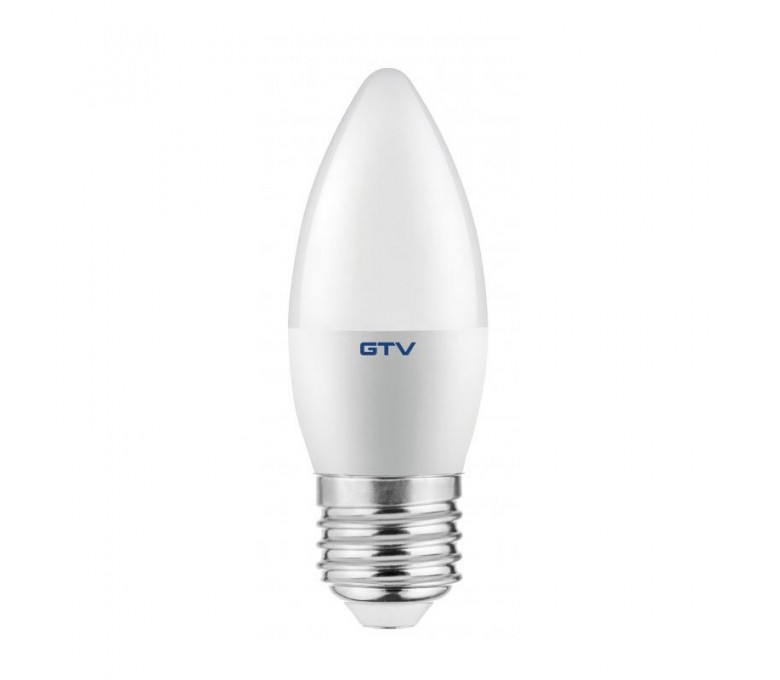 GTV ŻARÓWKA LED C30 CIEPŁA BIAŁA 3000K E27 6W AC220-240V LD-SMGC30C-60