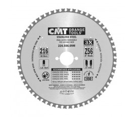 CMT PIŁA PRZEMYSŁOWA DO STALI NIERDZEWNEJ D=216 F=30 Z=56 K=1.8/1.4 FWF 226.556.09M
