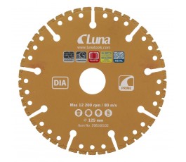 LUNA TARCZA TNĄCA PRIME MULTI DIA 22.23x125MM 298160102