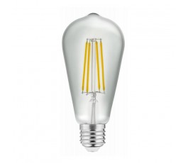 GTV ŻARÓWKA LED FILAMENT ST64 3000K E27 6W 600LM AC220-240V/50-60HZ LD-ST64FL4-30