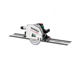 METABO RĘCZNA PILARKA TARCZOWA DO CIĘCIA WGŁĘBNEGO KT 66 BL + METABOX 340 + SZYNA PROWADZĄCA FS 160 691219000