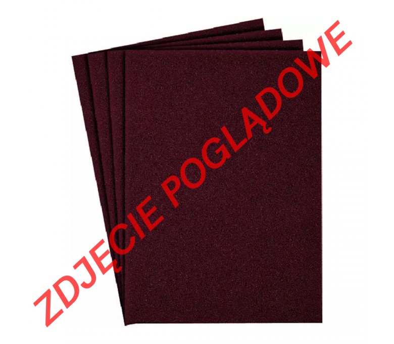 KLINGSPOR ARKUSZ PŁÓTNO ŚCIERNE DO SZLIFOWANIA METALI I DREWNA 230X280MM GRANULACJA 40 KL 375 J 268923