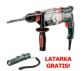 METABO MULTIMŁOTEK UDAROWY UHEV 2860-2 QUICK 1100W + UCHWYT METABO-QUICK + METABOX 145 L + LATARKA RĘCZNA LED 600713500-SET