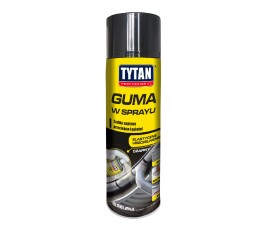 TYTAN GUMA W SPRAYU 400ML CZARNY 10040911