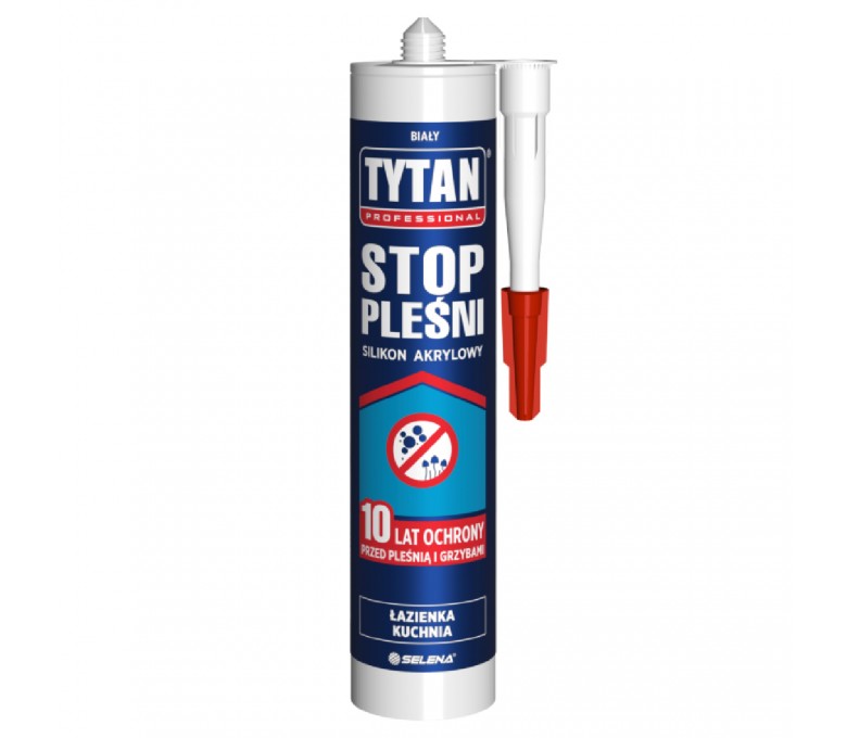 TYTAN SILIKON AKRYLOWY STOP PLEŚNI 280ML BIAŁY 10051330