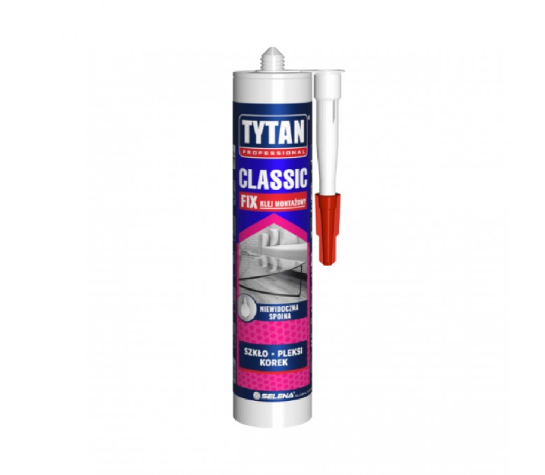 TYTAN KLEJ MONTAŻOWY CLASSIC FIX 290ML BEZBARWNY 10045674