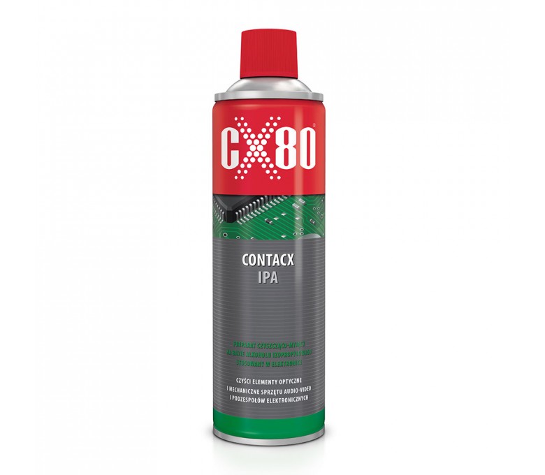 CX-80 PREPARAT CONTACX IPA DO CZYSZCZENIA ELEMENTÓW ELEKTRONIKI 500ML 48275