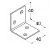  DOMAX KĄTOWNIK 40X40X40MM GRUBOŚĆ 1,5MM ZN KSO 2 40124