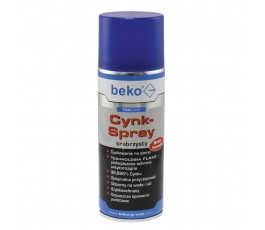 BEKO SPRAY-CYNK TECLINE ZABEZPIECZENIE PRZED KOROZJĄ SREBRZYSTY POJEMNOŚĆ 400ML 2951400