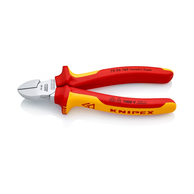 KNIPEX SZCZYPCE TNĄCE BOCZNE 160MM 7006160