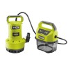 RYOBI AKUMULATOROWA POMPA ZANURZENIOWA DO DRENAŻU RY18SPA-0 4200L/MIN 18V 5133005778