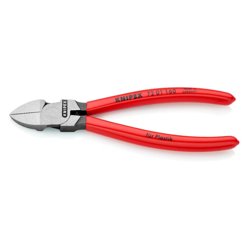 KNIPEX SZCZYPCE TNĄCE BOCZNE DO TWORZYW PCV 160MM 7201160