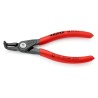 KNIPEX SZCZYPCE PRECYZYJNE SEEGERA WEWNĘTRZNE WYGIĘTE PCV 130MM 4821J11