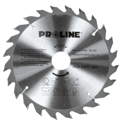 PROLINE PIŁA TARCZOWA Z WĘGLIKIEM SPIEKANYM DO DREWNA 130MM 84132